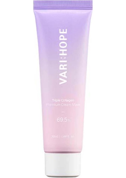 Varı:hope Triple Collagen Premium Cream Mask 50 ml Cilt Elastikiyetini Destekleyen Kremsi Film Maske fiyatları