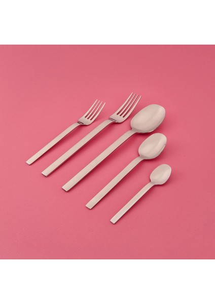 Bender 30 Parça Çatal Kaşık Takımı - Gri modelleri