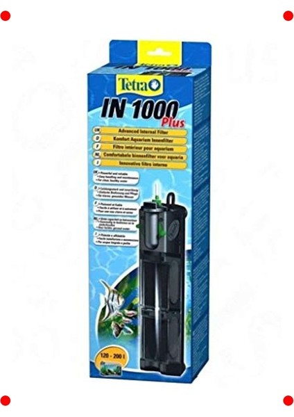 Güçlü Akvaryum Iç Filtre (1000 L/saat)