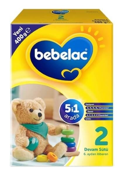 Bebek Devam Sütü No2 400 gr