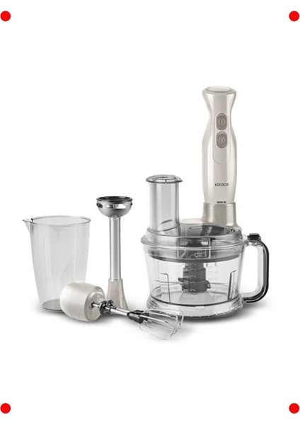 6'sı 1 Arada Profesyonel Çok Amaçlı Mutfak Robotu