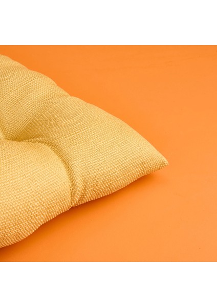 Soft Traum Sandalye Minderi - Hardal - 40X40 cm modelleri