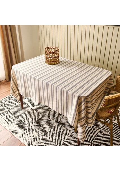 Soft Alno Masa Örtüsü - Ekru / Antrasit - 140X200 cm fiyatları