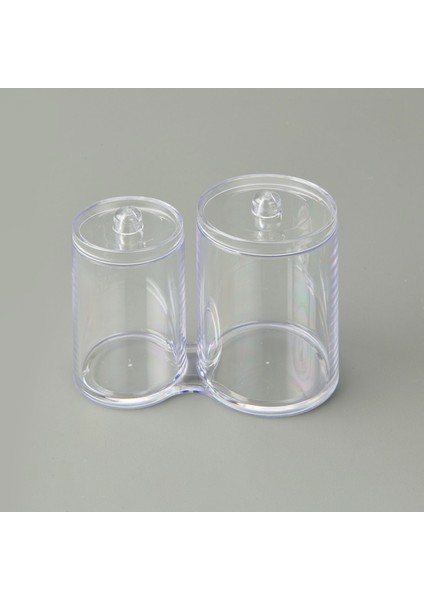 Living 2'li Pamuk Organizeri - Şeffaf - 15X9X14 cm fiyatları