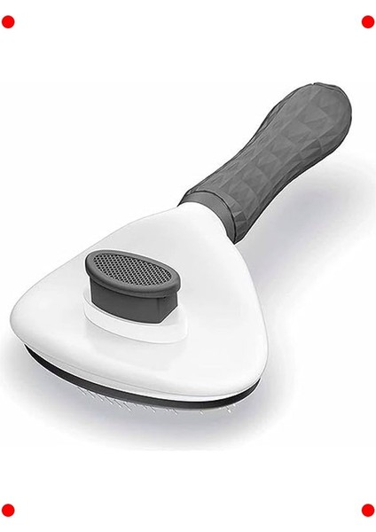 Otomatik Temizlenen Evcil Hayvan Tarağı - Gri