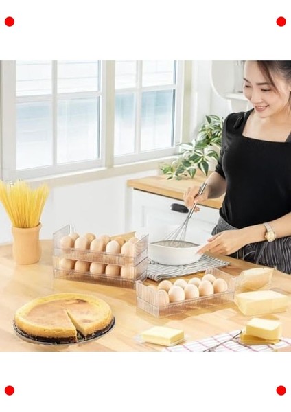 Şeffaf Yumurta Saklama Kabı (10'lu) - Buzdolabı Düzenleyici fiyatları