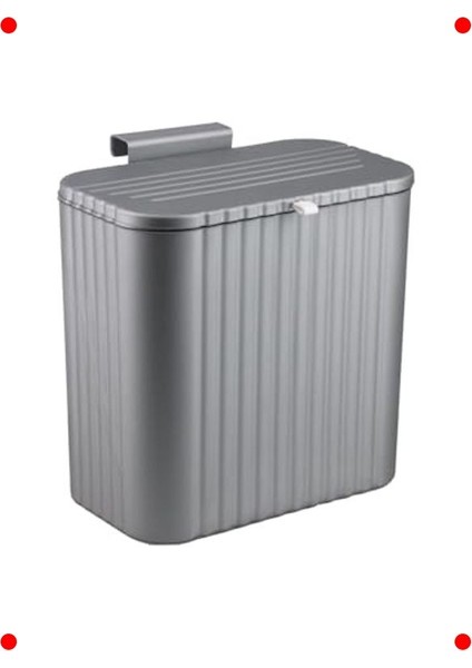 Askılı Mutfak Çöp Kovası 12 Litre - Tezgah & Dolap Uyumlu