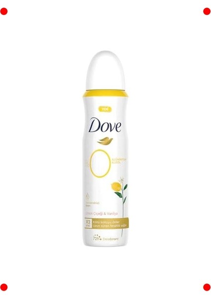Alüminyumsuz Limon Çiçeği Vanilya Deodorant (150ML)