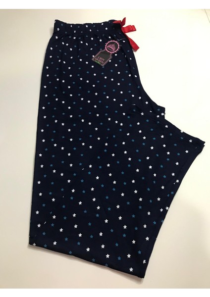 Bambu Likralı Ring Viskon Pijama Altı