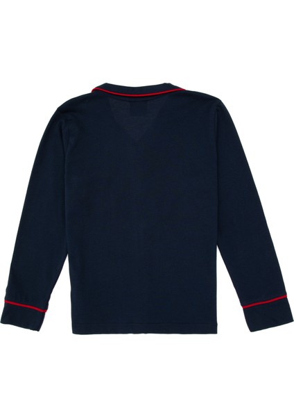 Erkek Çocuk Lacivert Pijama Takım 50318694-VR033 modelleri