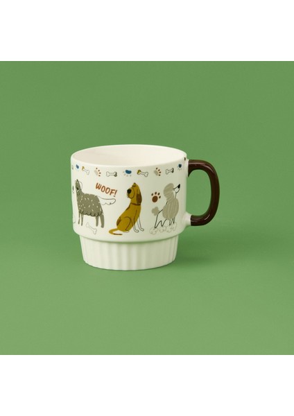 Renkli Porselen Kupa - Asorti - 420 ml fiyatları