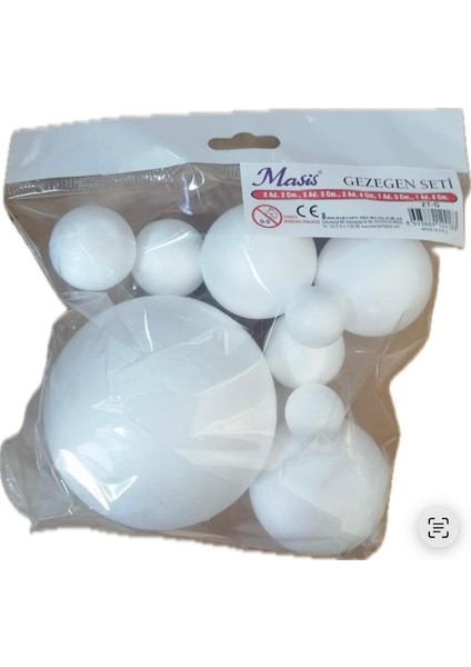 Köpük Gezegen Seti- Masis 9 Adet