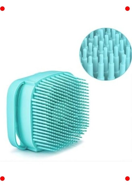 Şampuan Hazneli Evcil Hayvan Banyo Fırçası