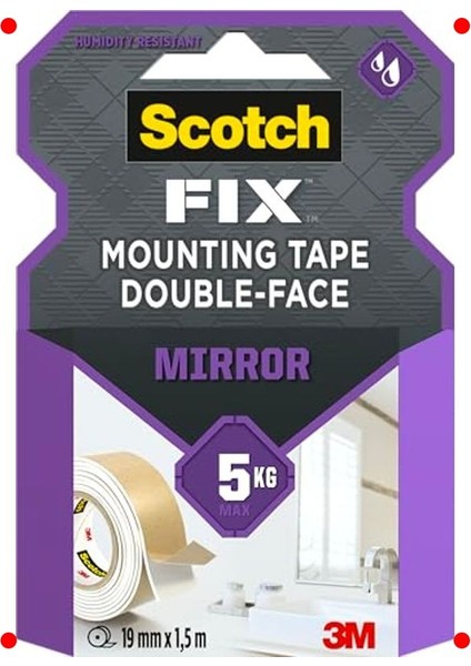 Güçlü Ayna Montaj Bandı