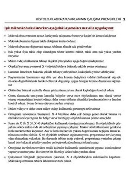 Histoloji Atlası Genişletilmiş 2.Baskı - Mukaddes Eşrefoğlu 452 Sayfa Türkçe indirimleri