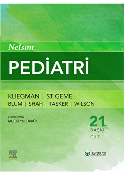 Nelson Pediatri Cilt 1-2 2021 Yılı Türkçe Basım fiyatları