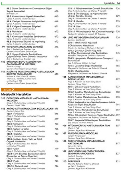 Nelson Pediatri Cilt 1-2 2021 Yılı Türkçe Basım