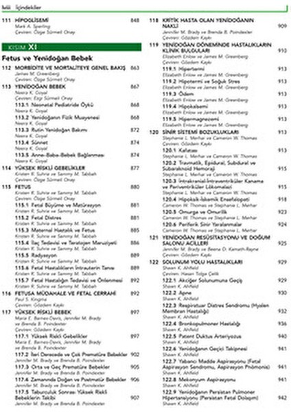 Nelson Pediatri Cilt 1-2 2021 Yılı Türkçe Basım