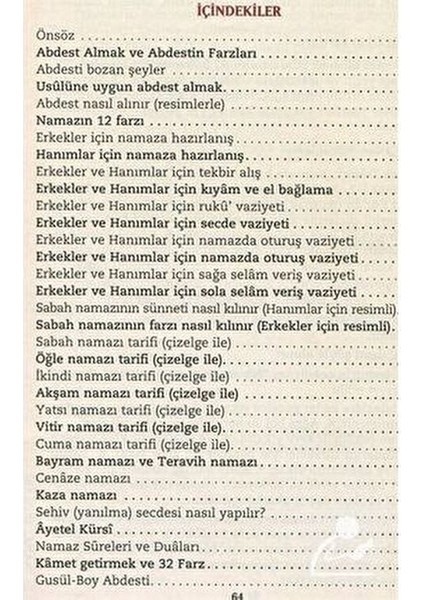 Namazı Seviyorum Kitabı – Yusuf Tavaslı 64 Sayfa Renkli Resimli Eğitim İçeriği indirimleri