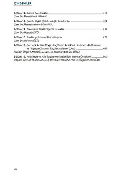 Acil Tıp Order ve Reçeteler 2023 Güncel Kılavuz indirimleri