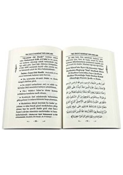 Cübbeli Ahmet Hoca İki Ayetin Sırları Kitabı – Ahmet Mahmut Ünlü 236 Sayfa