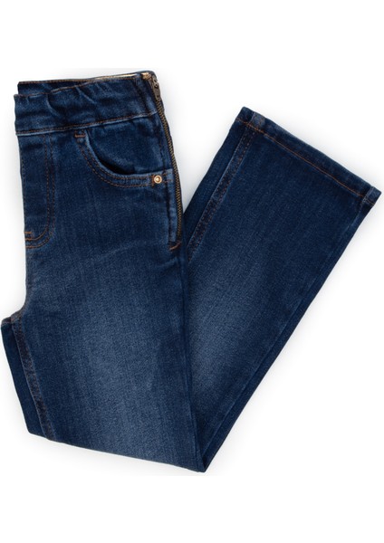 Kız Çocuk Koyu Mavi Pantolon (Jean) 50314306-DN0023