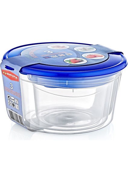 3'lü Derin Saklama Kabı Seti