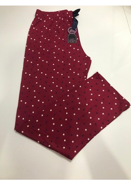 Bambu Likralı Ring Viskon Pijama Altı