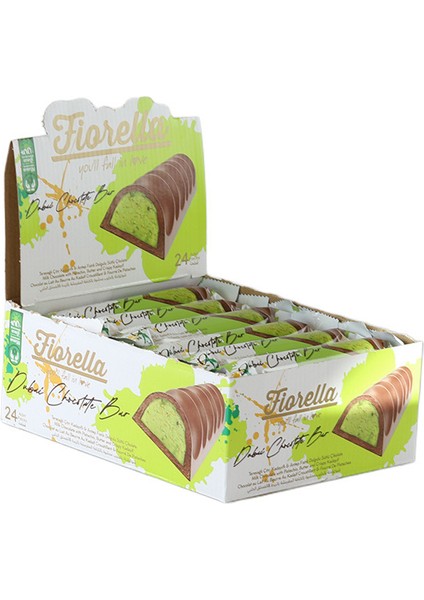 Dubai Bar Çikolata 40 Gr. 24 Adet (1 Kutu) fiyatları