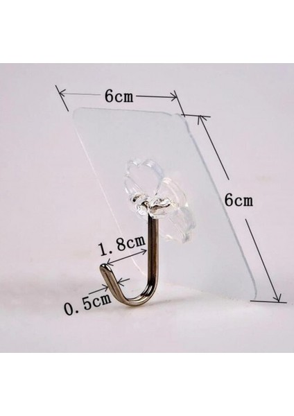 KENDINDEN YAPIŞKANLI ŞEFFAF ASKI 5 Lİ SET fiyatları