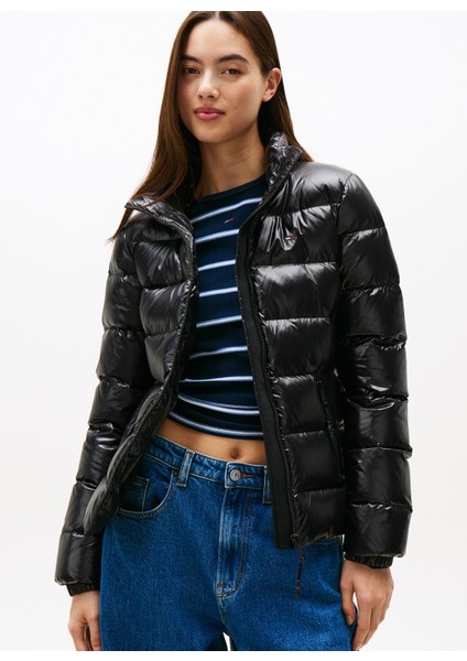 Siyah Kadın Mont DW0DW21618BDS