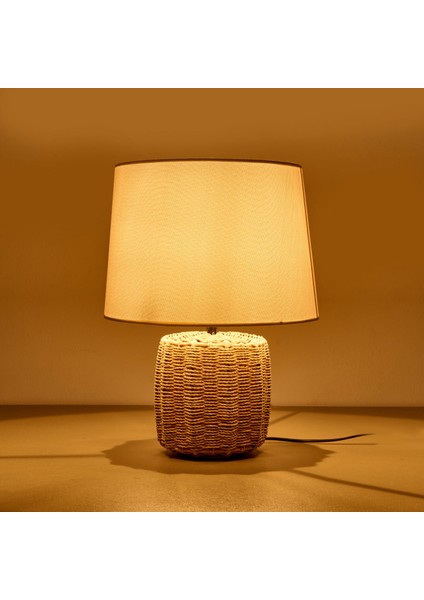 Lighting Santo Abajur - Kahverengi / Beyaz - 45X30 cm modelleri