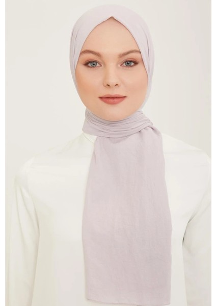 Trend Naturel Soft Şal 49 Gri Düz Renk