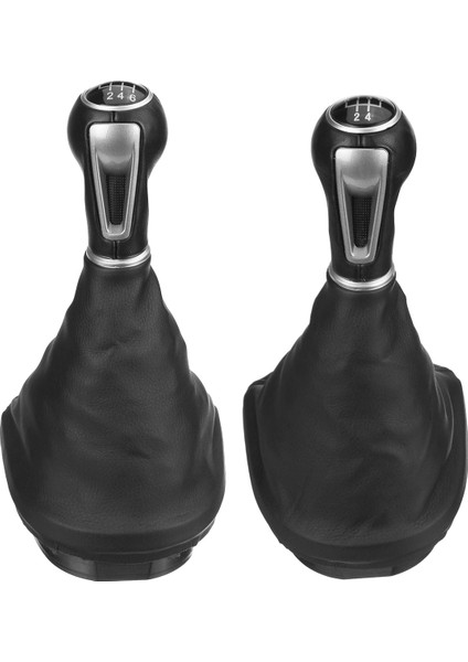 6 Hızlı Araba Deri Vites Değiştirme Düğmesi Çerçeve Dişli Kolu Toz Önyükleme Kapağı Koltuk Leon Iı/toledo Iıı Altea Xl (Yurt Dışından) modelleri