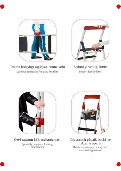 Geniş Basamaklı Ev ve Iş Merdiveni (3+1) fiyatları