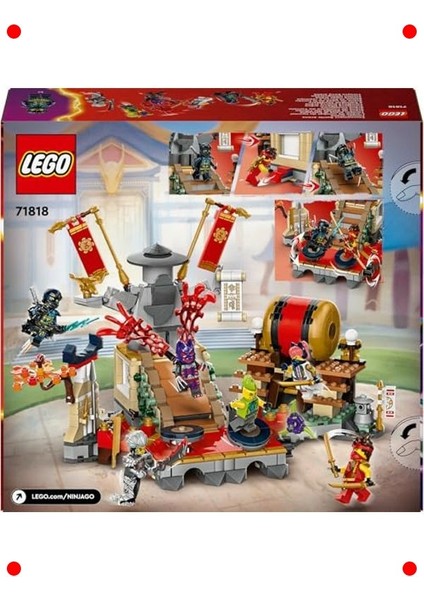 Ninja Savaş Arenası Yapım Seti indirimleri