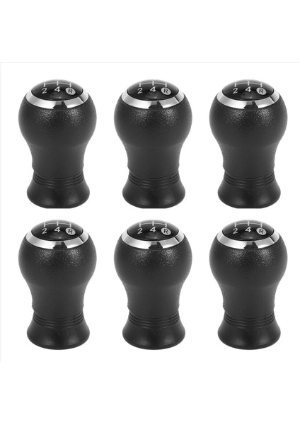 Toyota Yaris Auris Için 6x 5 Hızlı Manuel Vites Değiştirme Knob Hentbolu 2005 2006 2007 2008 2009 2010 2010 Siyah (Yurt Dışından)