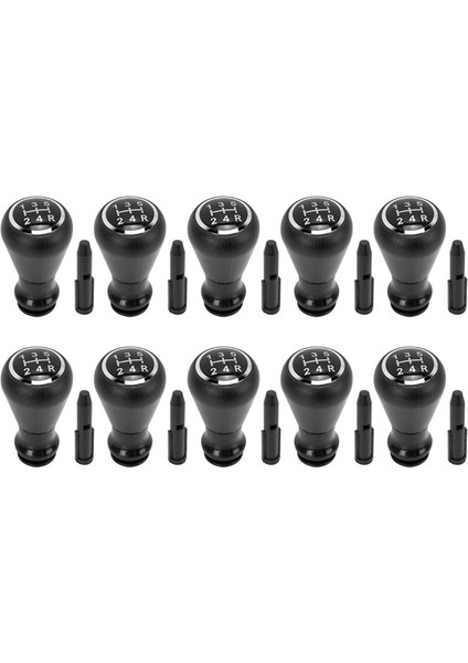 10X Araba 5 Vitesli Çubuk Vardiya Düğmesi Peugeot Için 106 107 205 206 207 405 Citroen C1 C3 C4 (Yurt Dışından)
