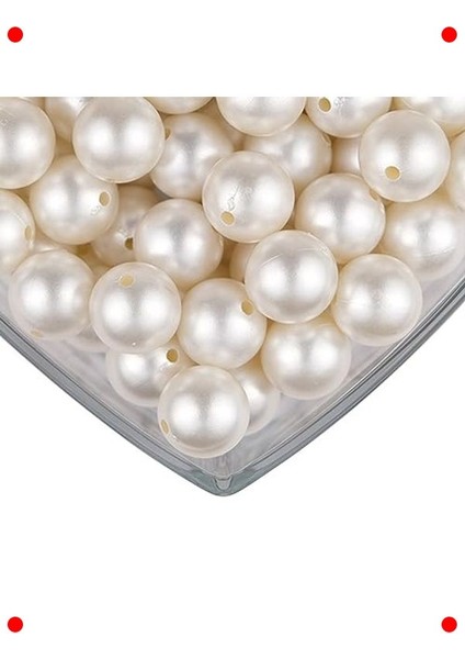 Parlak Inci Boncuk Seti - 6mm - 100 Gram