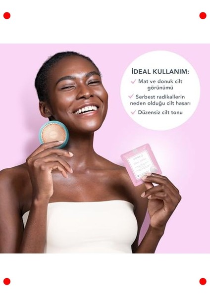 Gelişmiş Aktif Yüz Maskesi C&e Vitamini - 6 Adet modelleri