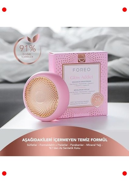 Gelişmiş Aktif Yüz Maskesi C&e Vitamini - 6 Adet fırsatları