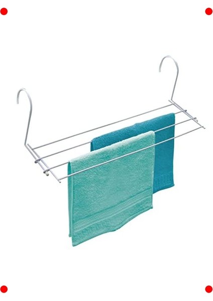 Radyatör Üstü Çamaşır Kurutucu Askı - Beyaz