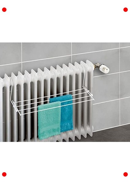 Radyatör Üstü Çamaşır Kurutucu Askı - Beyaz fırsatları