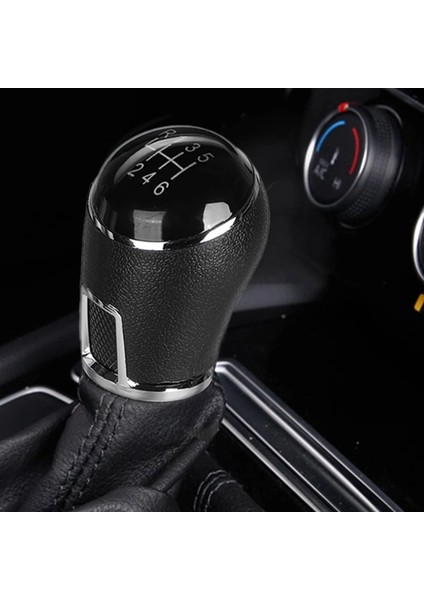 6 Hızlı Dişli Vites Düğmesi Yürüyüşü Önyükleme Kapağı Pu Deri For-Passat 3c B6 3c2 3c5 2005-2011 (Yurt Dışından) modelleri