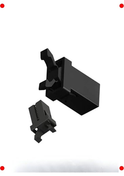 Çöp Kovası Kilit Klipsi Yedek Parça (2 Adet)