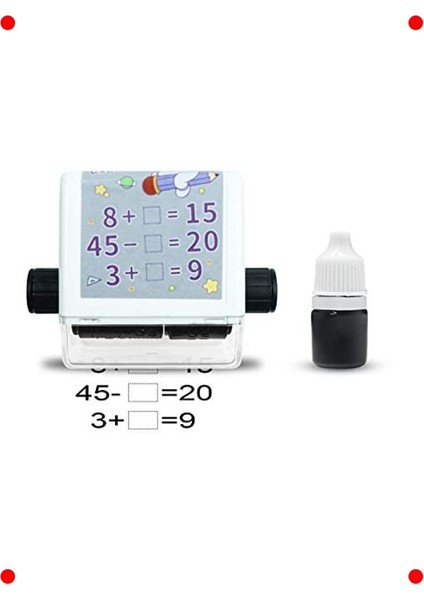 Matematik Öğretim Rulo Damgası, Toplama Çıkarma