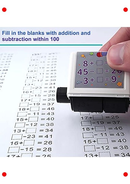 Matematik Öğretim Rulo Damgası, Toplama Çıkarma fiyatları