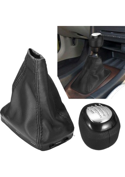 6 Hızlı Dişli Vardiyası Deri Deri Kol Kaynatıcı Saab 93 9-3 Ss 2003-2012 Araba Stil (Yurt Dışından) fiyatları