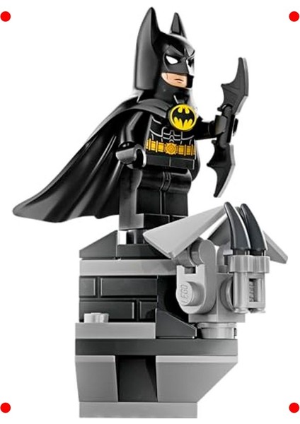 Kara Kahraman Minifigür Seti (Retro Tasarım)