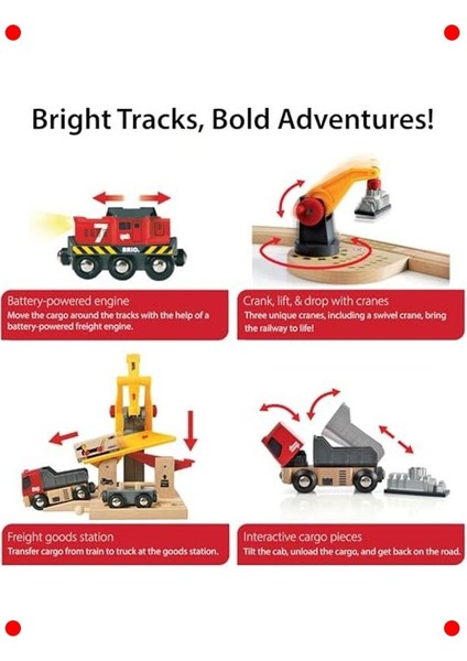 Lüks Kargo Tren Yolu Oyun Seti fırsatları